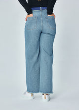 Alya High Waisted Flared Jeans