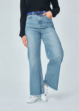 Alya High Waisted Flared Jeans