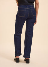 Jean Brut Poches carrées plaquées NARISSA