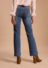 JEAN POCHES CARREES PLAQUEES NARISSA