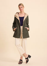 PARKA 3/4 A CAPUCHE SCOUTIE