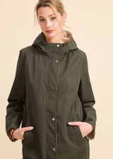 PARKA 3/4 A CAPUCHE SCOUTIE