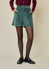 SHORT VELOURS COTELÉ DAVIANA