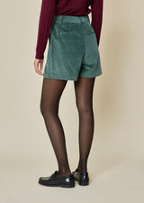 SHORT VELOURS COTELÉ DAVIANA