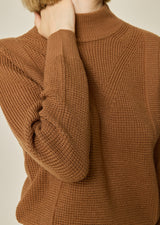 IRITO HIGH COLLAR SWEATER