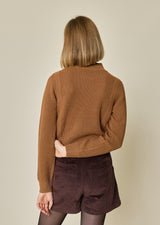 IRITO HIGH COLLAR SWEATER