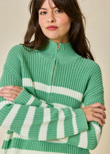 PULL COL CAMIONNEUR RAYÉ FLORINA