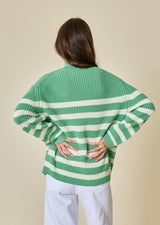 PULL COL CAMIONNEUR RAYÉ FLORINA