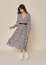 ROBE LONGUE CACHE-CŒUR FETHI