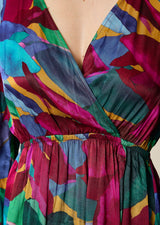 FETHI LONG WRAP DRESS