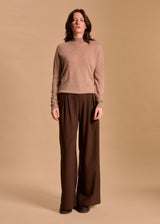 PANTALON A PINCES AMPLE MAHE