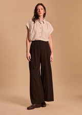 PANTALON A PINCE AMPLE LOAN