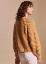 CARDIGAN MOHAIR MANCHES BOUFFANTES YUNA