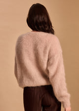 PULL MOHAIR COL ROND GALATEE