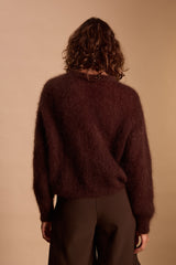 PULL MOHAIR COL ROND GALATEE