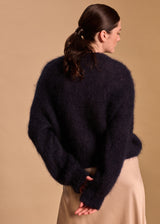 PULL MOHAIR COL ROND GALATÉE