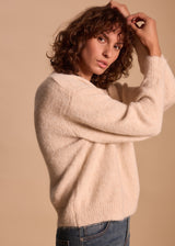 PULL MOHAIR COL ROND LYRA