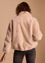 BLOUSON FAUSSE FOURRURE NAYA