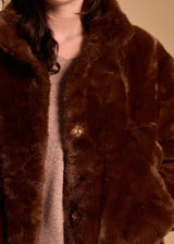 BLOUSON FAUSSE FOURRURE NAYA