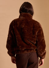 BLOUSON FAUSSE FOURRURE NAYA