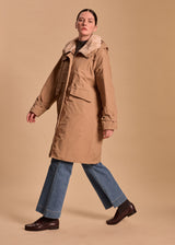 PARKA 3/4 DÉPERLANTE CAPUCHE LIORA