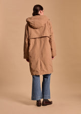 PARKA 3/4 DÉPERLANTE CAPUCHE LIORA