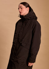PARKA 3/4 DEPERLANTE CAPUCHE LIORA