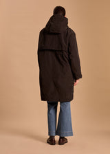 PARKA 3/4 DEPERLANTE CAPUCHE LIORA