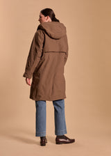 PARKA 3/4 DÉPERLANTE CAPUCHE LIORA