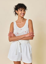 ALI LINEN TANK TOP