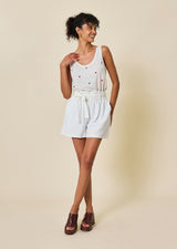 ALI LINEN TANK TOP