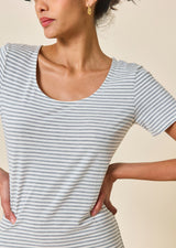 Split-leg dress SIMONET