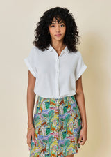 JUPE COURTE TRAPÈZE DOLINE