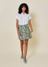 JUPE COURTE TRAPÈZE DOLINE