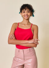 Cross-back tank top AMINATA