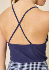 AMINATA cross-back tank top