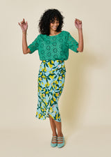 VALERIEN ROUND-NECK BLOUSE