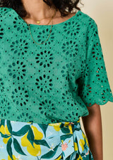 VALERIEN ROUND-NECK BLOUSE