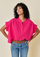 CHEMISE À MANCHES COURTES POEMA