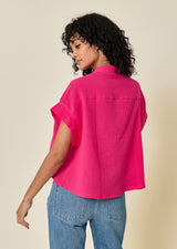 CHEMISE À MANCHES COURTES POEMA