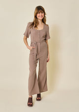 NAPOLEON STRAIGHT-CUT JUMPSUIT