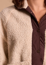 VESTE SHERPA EFFET MOUTON LUNELLE