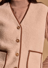 GILET SHERPA EFFET MOUTON SILOE