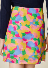 JUPE COURTE EN VISCOSE JOY