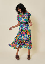 Salma Long Flared Skirt