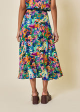 Salma Long Flared Skirt