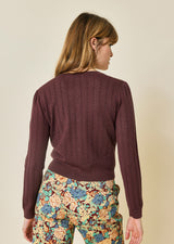 Cardigan Col Rond Angelina