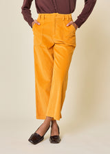 Pantalon Évasé Velours Cotelé Gessy