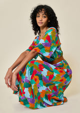 PATIENCE Short Sleeve Maxi Dress