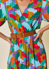 PATIENCE Short Sleeve Maxi Dress